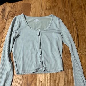 XS RIBBED LONG SLEEVE HOLLISTER